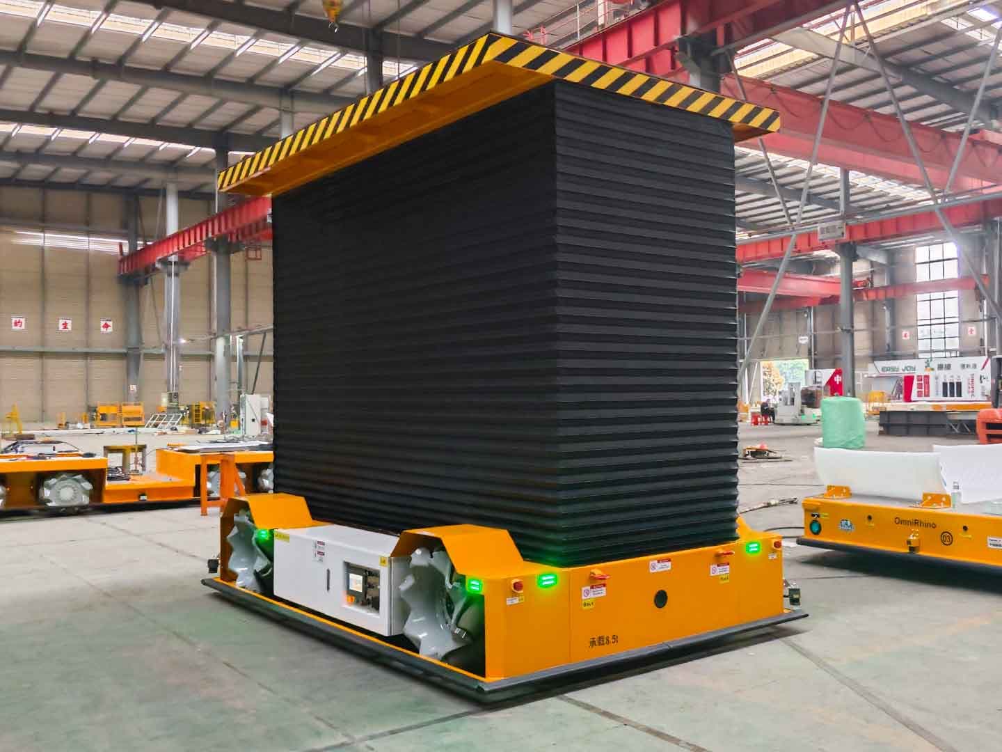 Application of 8.5t movable lifting platform for workpiece transportation-0