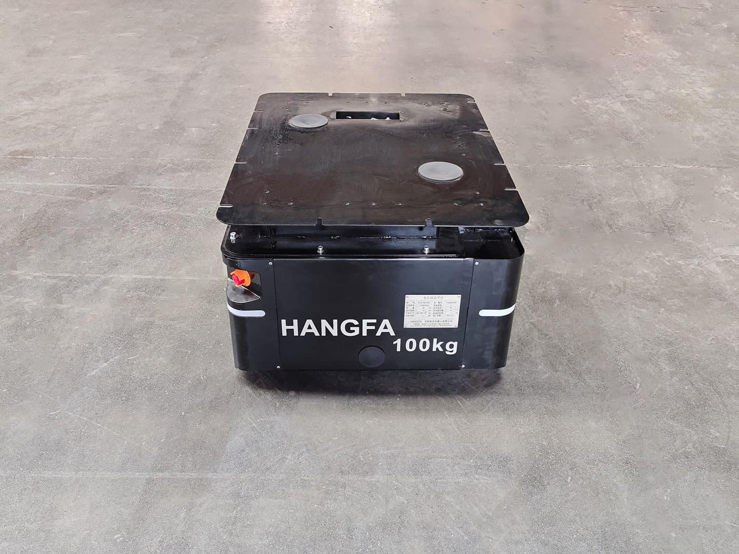 Application of 100kg Omnidirectional Transport Vehicle for Equipment Transportation-1