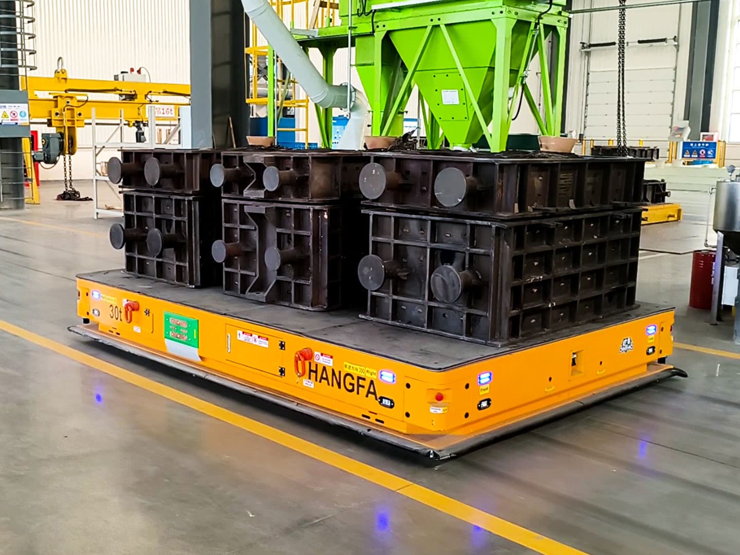 30t Backrest AGV Application for Workpiece Transfer-2