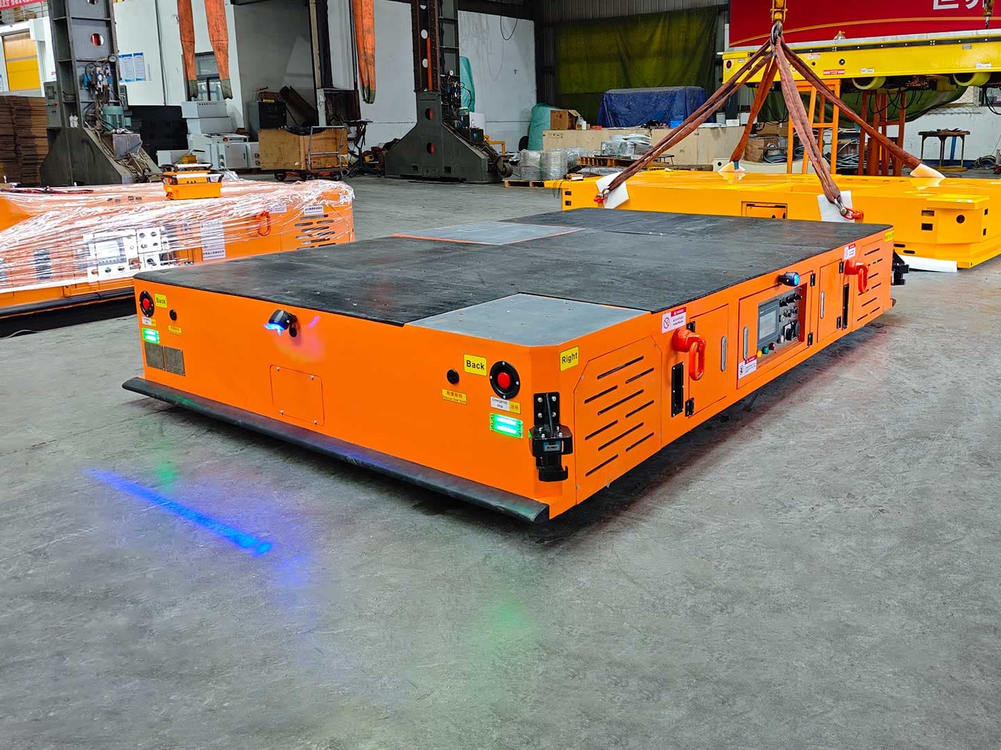3t Mecanum Wheel AGV for Component Transportation-2