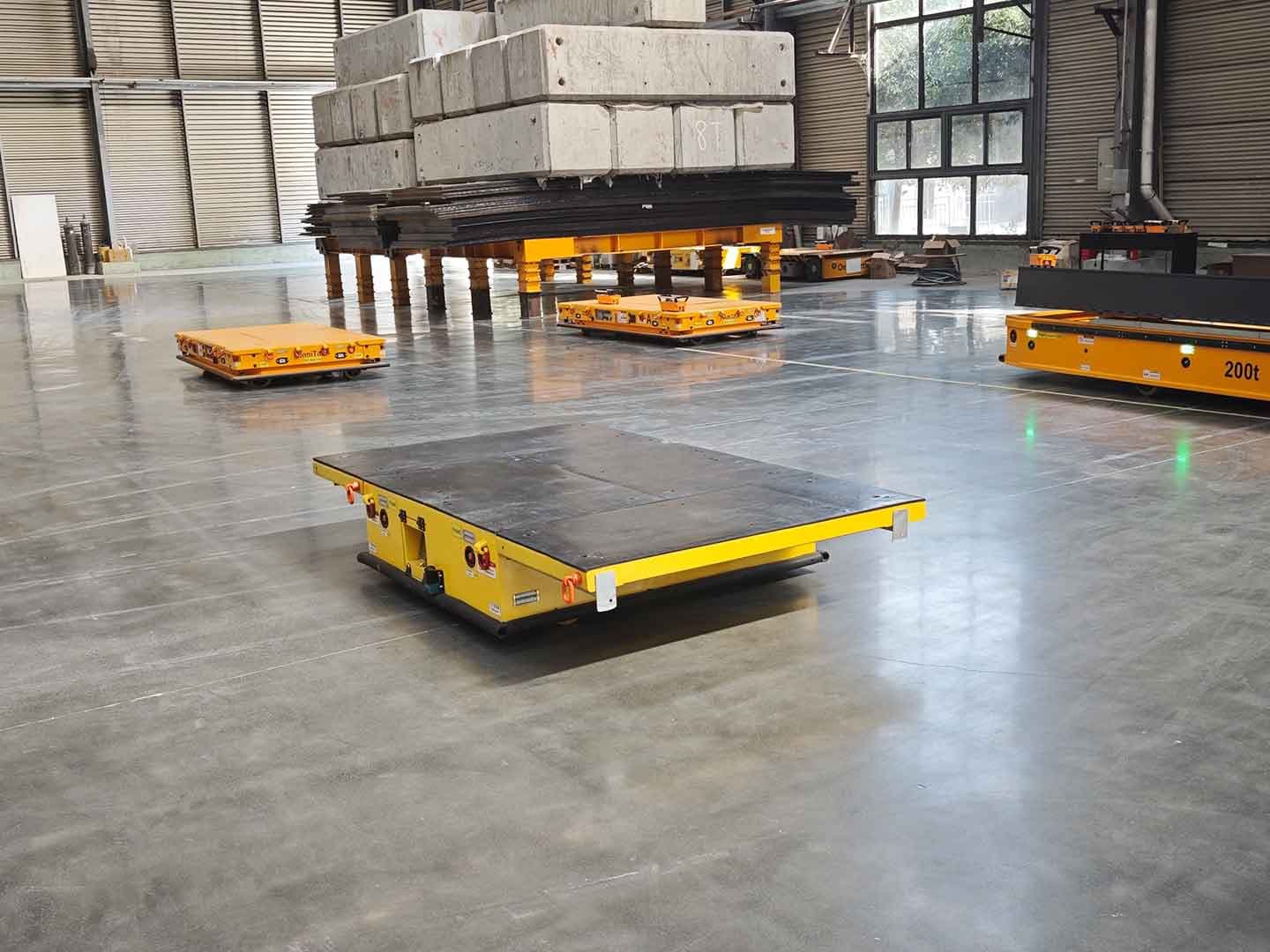 Application of 4t AGV in Component Transfer-2