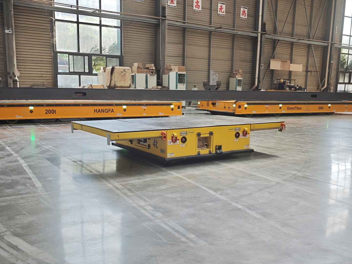 Application of 4t AGV in Component Transfer-3