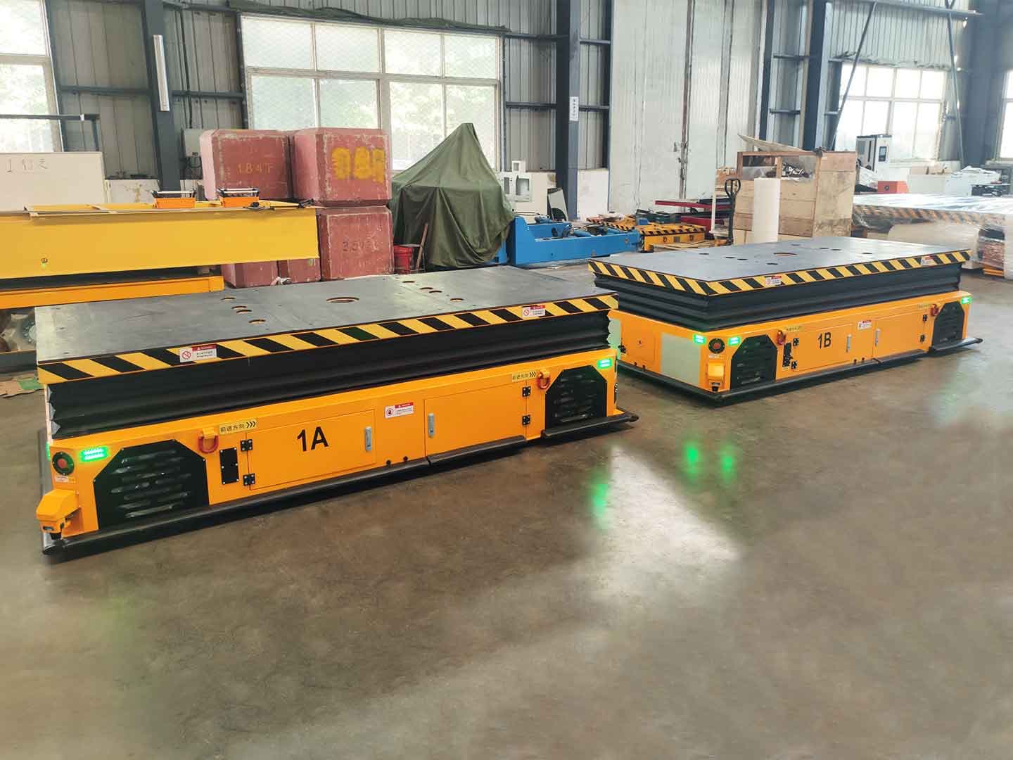 Application of 6-ton dual vehicle linkage transport vehicle for component transportation-0