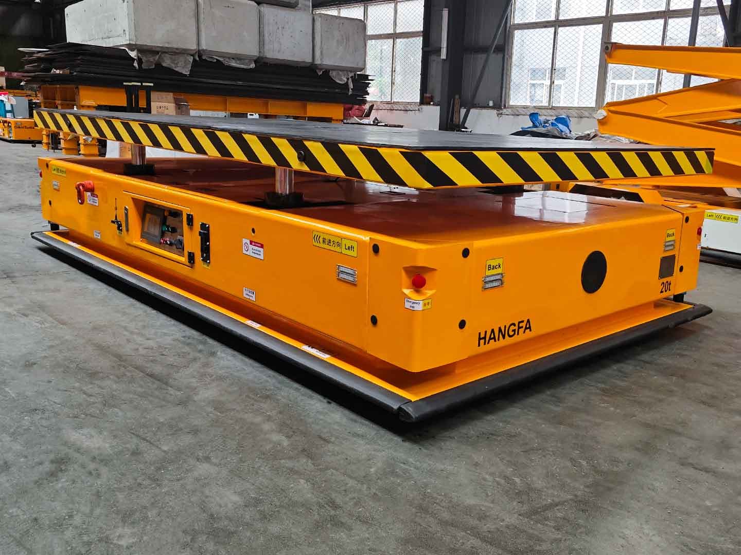 Application of 20t Omnidirectional AGV in Transporting Components-2