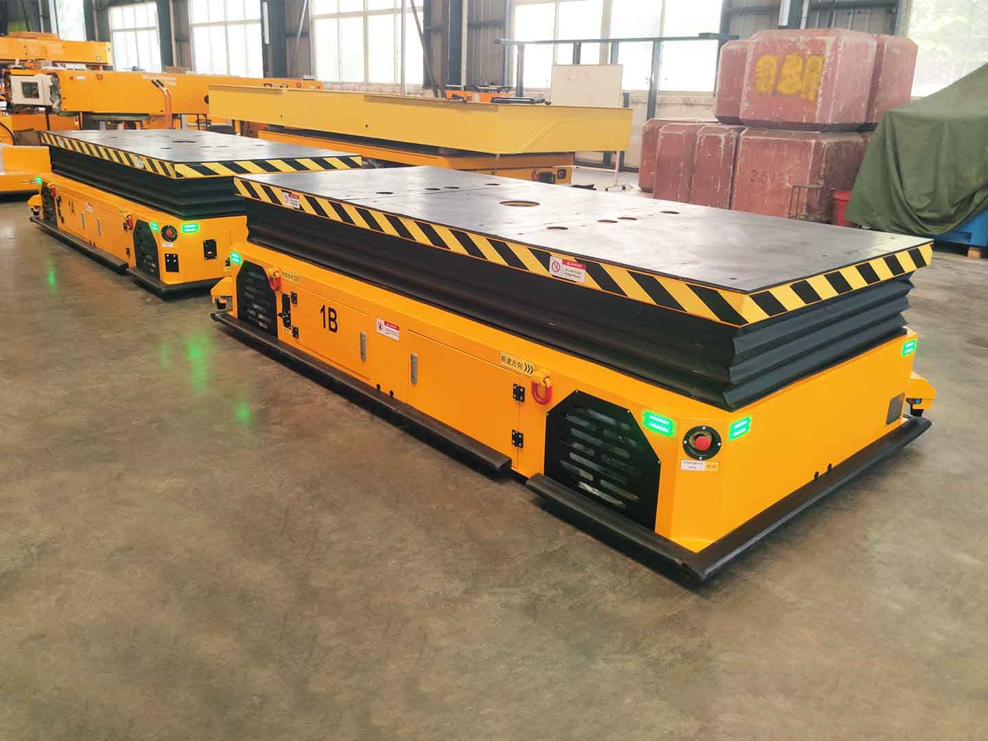 Application of 6-ton dual vehicle linkage transport vehicle for component transportation-2